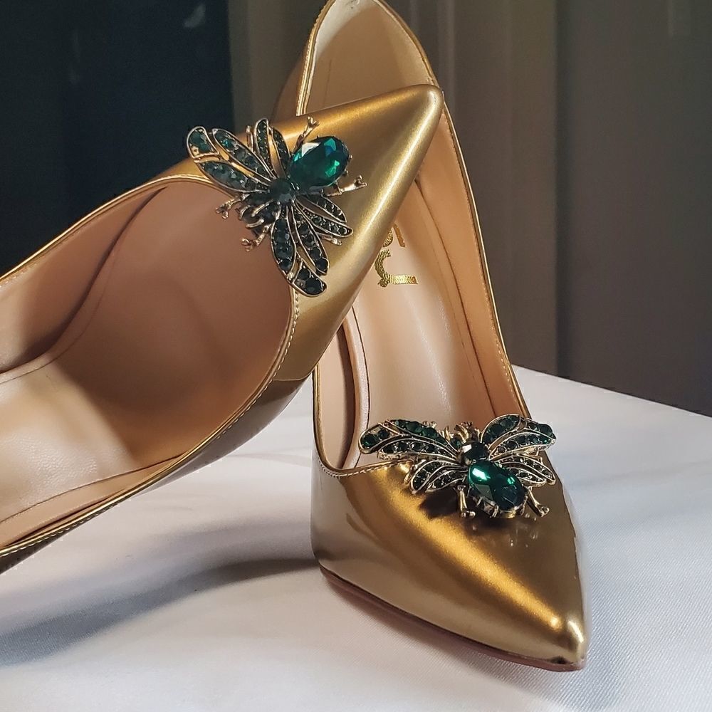 Bee Inspired Detachable shoe clip